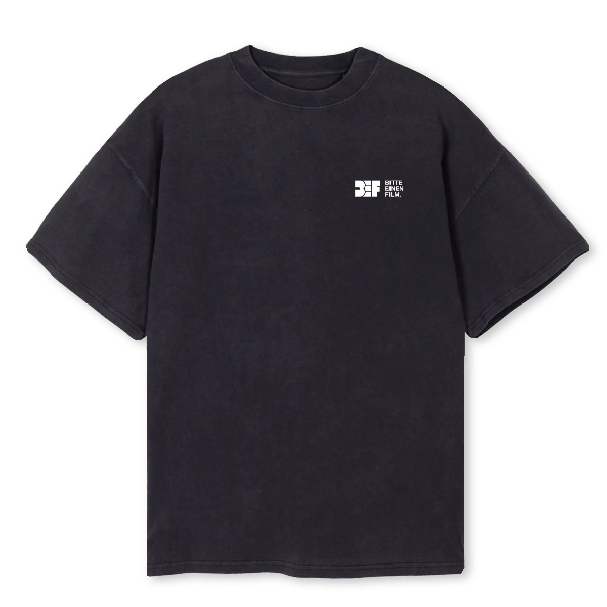 BEF GANG SHIRT Vintage Black Oversized Tee.