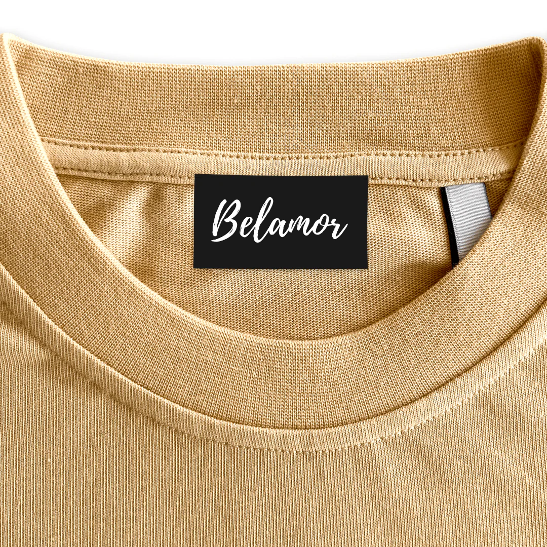 BELAMOR Custom Neck Label.