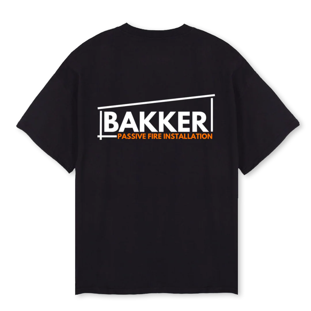 BENBARKER Black Oversized Tee. - Image 2