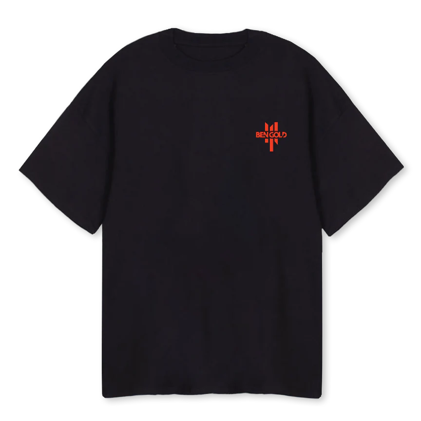 BENGOLD Black Oversized Tee.