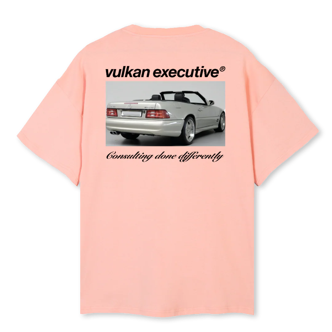 BENZ PINK Pink Clay Oversized Tee. - Image 2