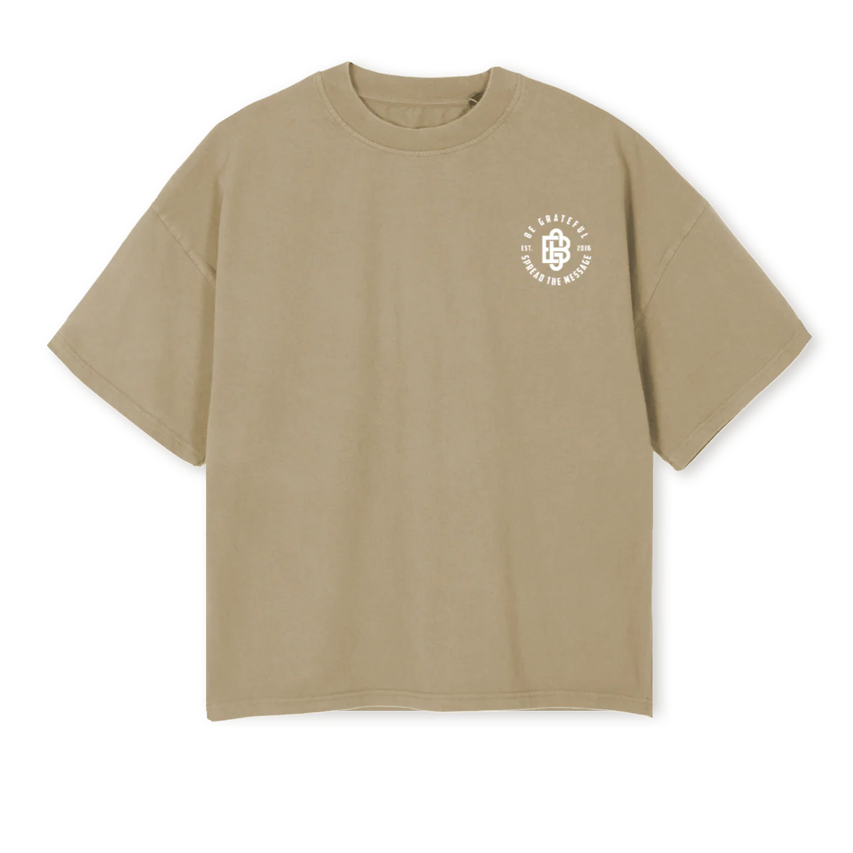 BGLOGONEW  Vintage Dune Oversized Boxy Tee.