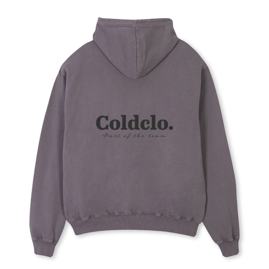 BIG Pigment Grey Oversized Hoodie. - Image 2