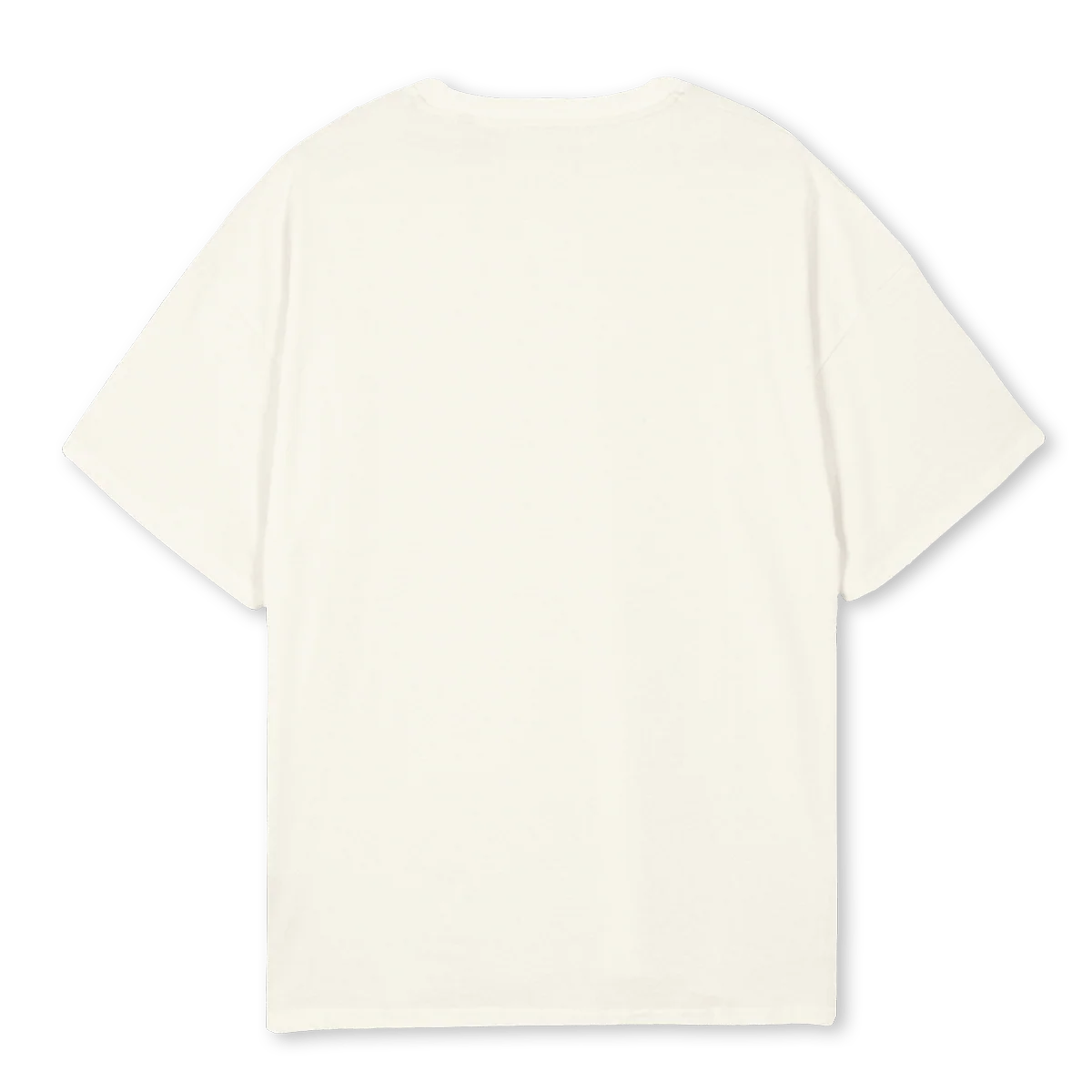 BIGFOOD Cream Oversized Tee. - Image 2