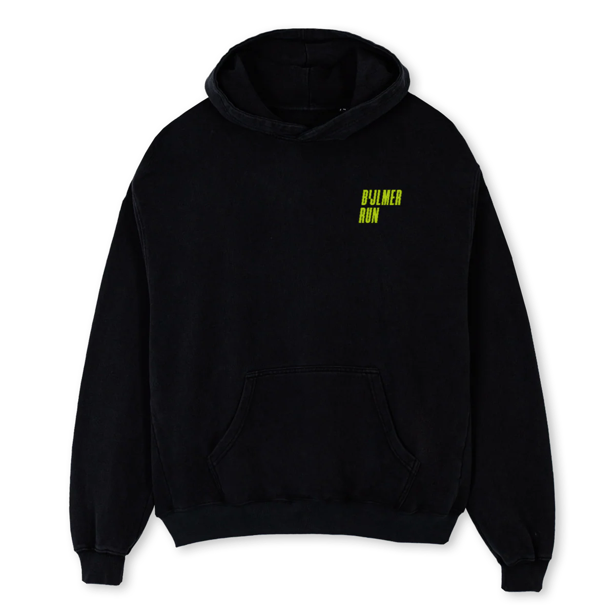 BIMSHO Black Oversized Hoodie.