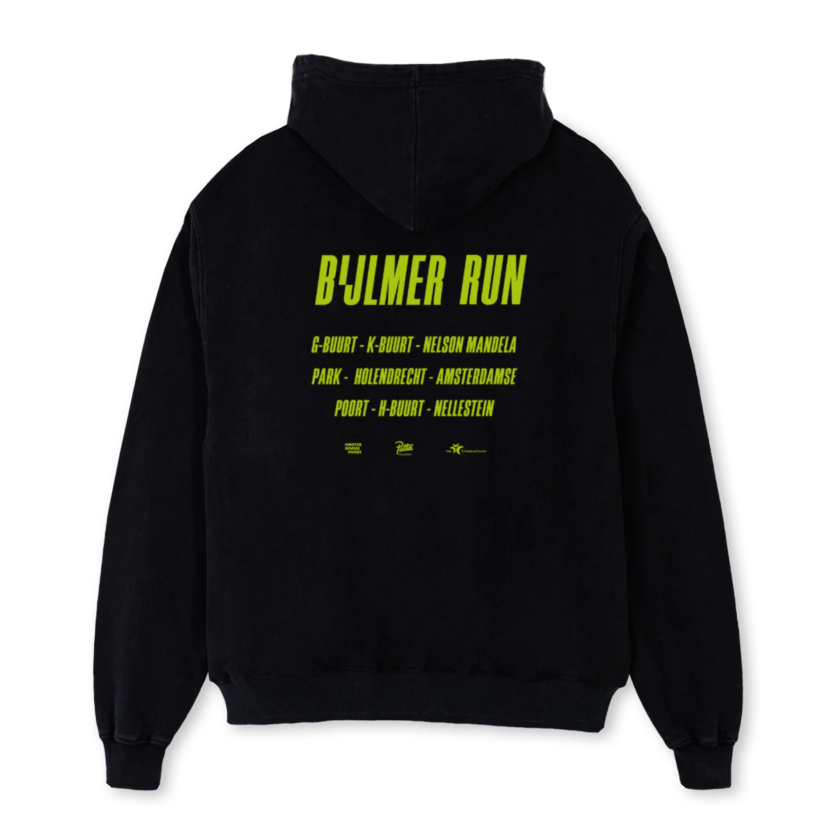 BIMSHO Black Oversized Hoodie. - Image 2