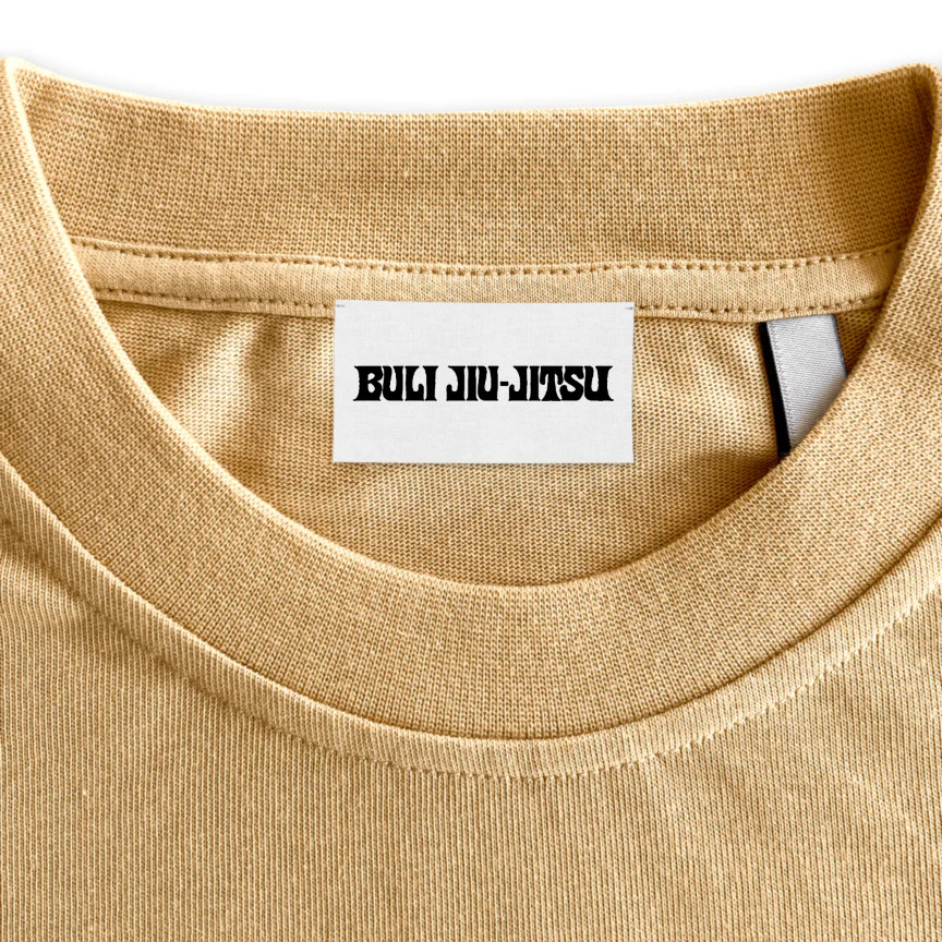 BJIUJITSU Custom Neck Label.