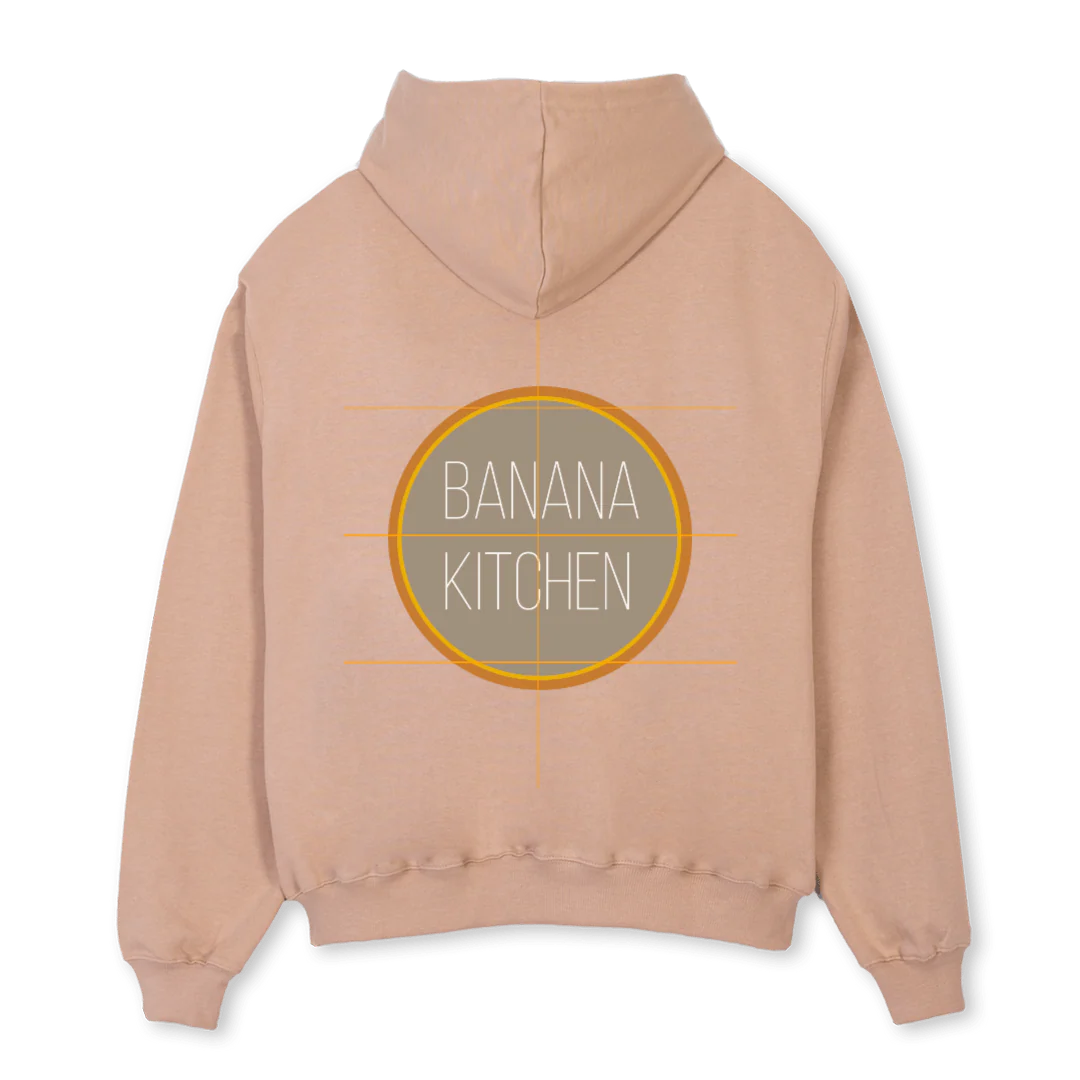 BK VOL UNO Croissant Oversized Hoodie.