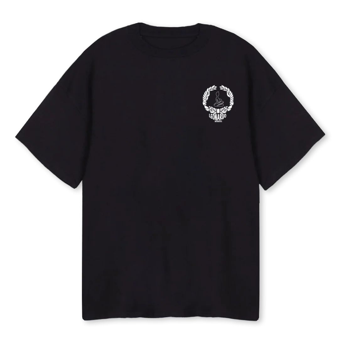 BLAADJESGOED Black Oversized Tee.