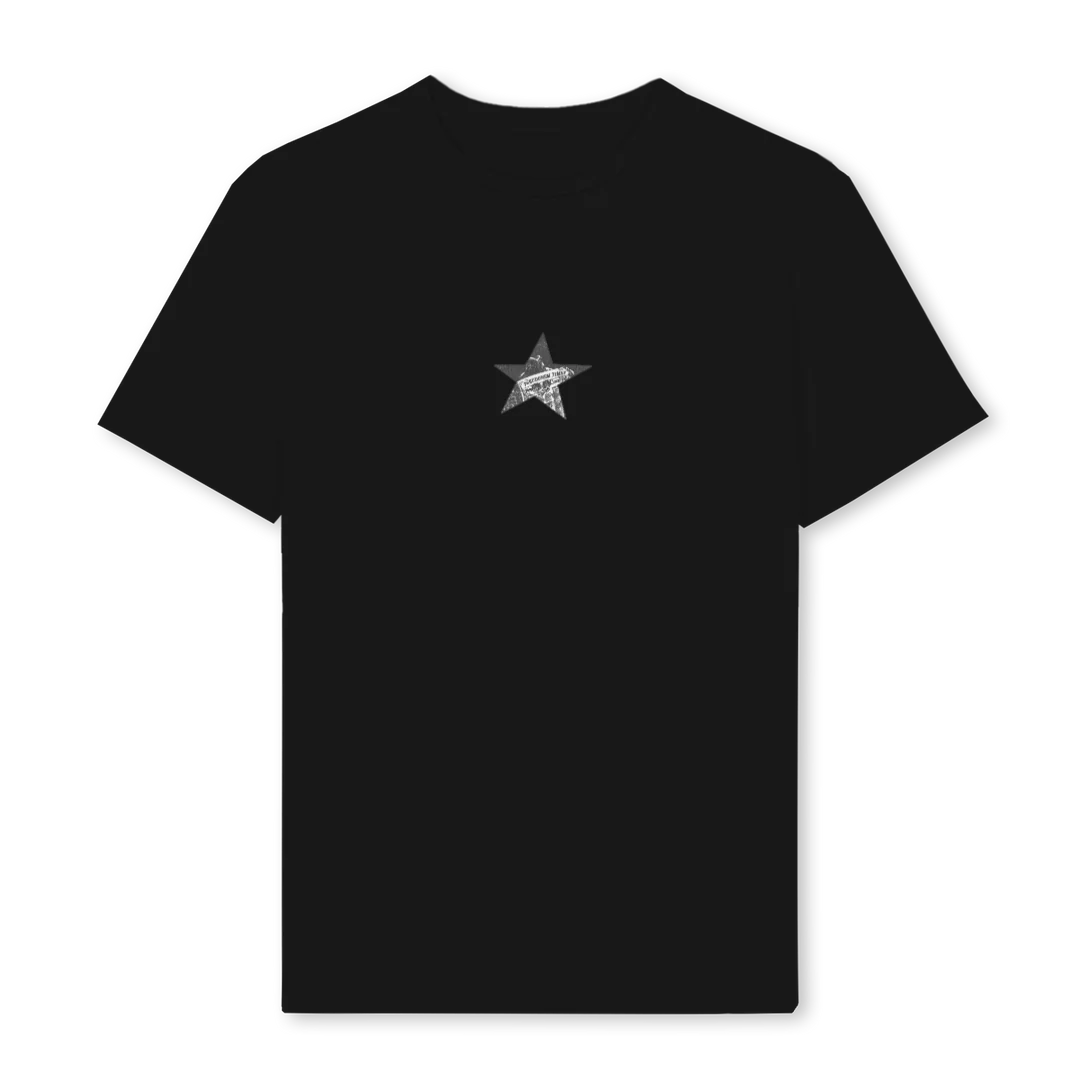 BLACHTEESTAR Black Regular Tee.