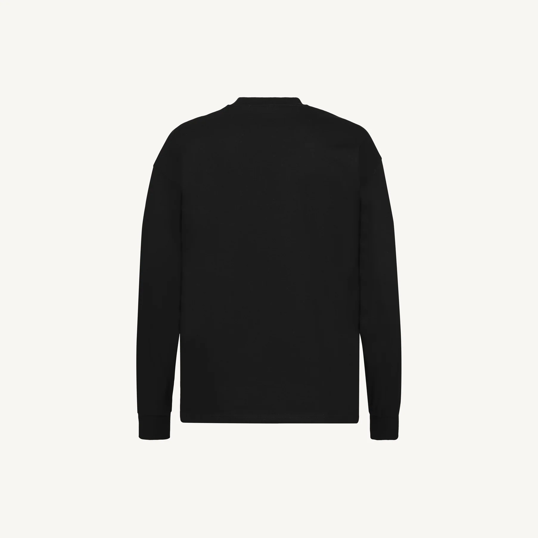 Black Oversized LS Tee. - Image 5