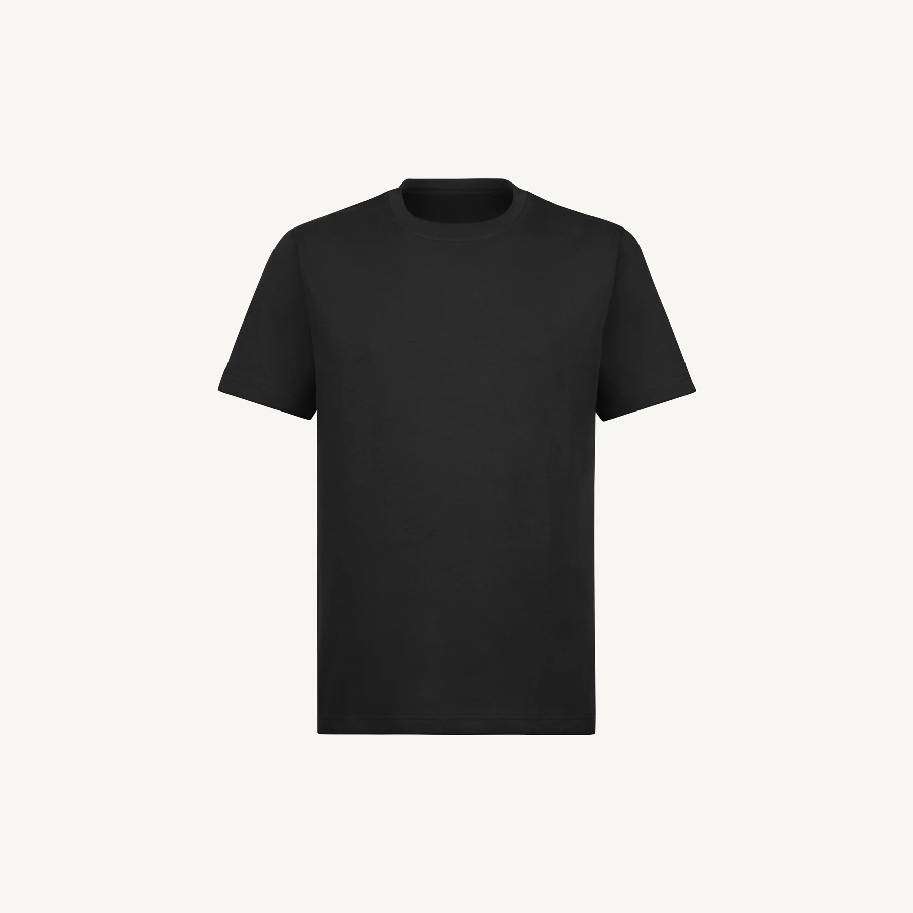 Black Regular Tee Mockups.