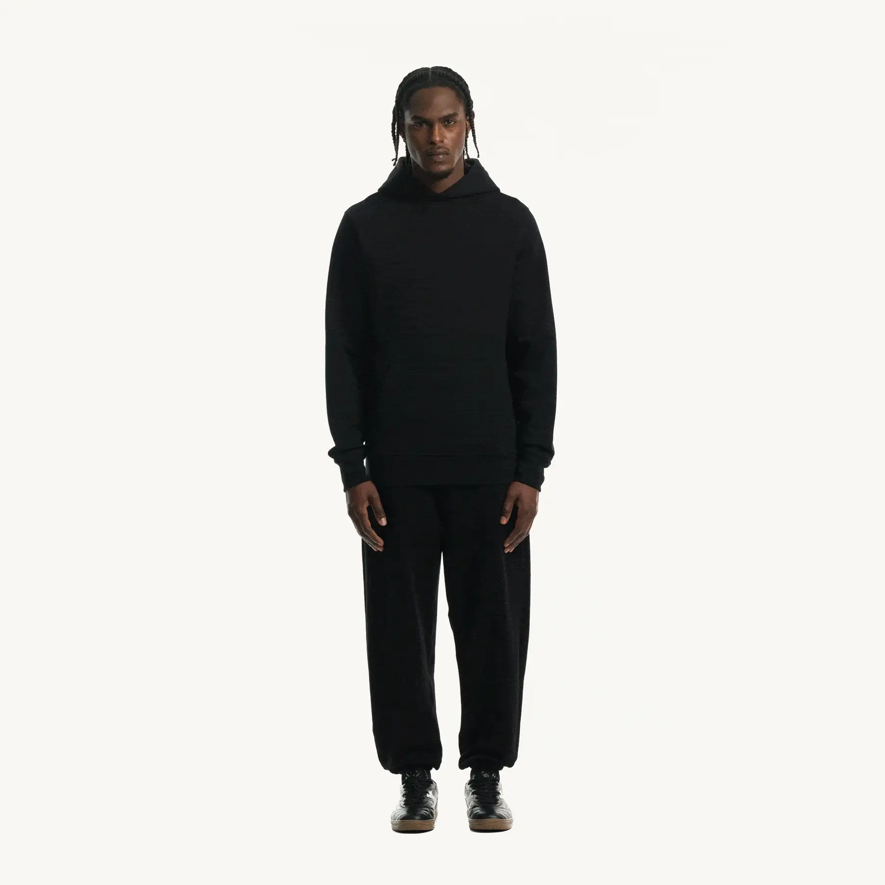 Black Relaxed Sweatpants. - Image 3