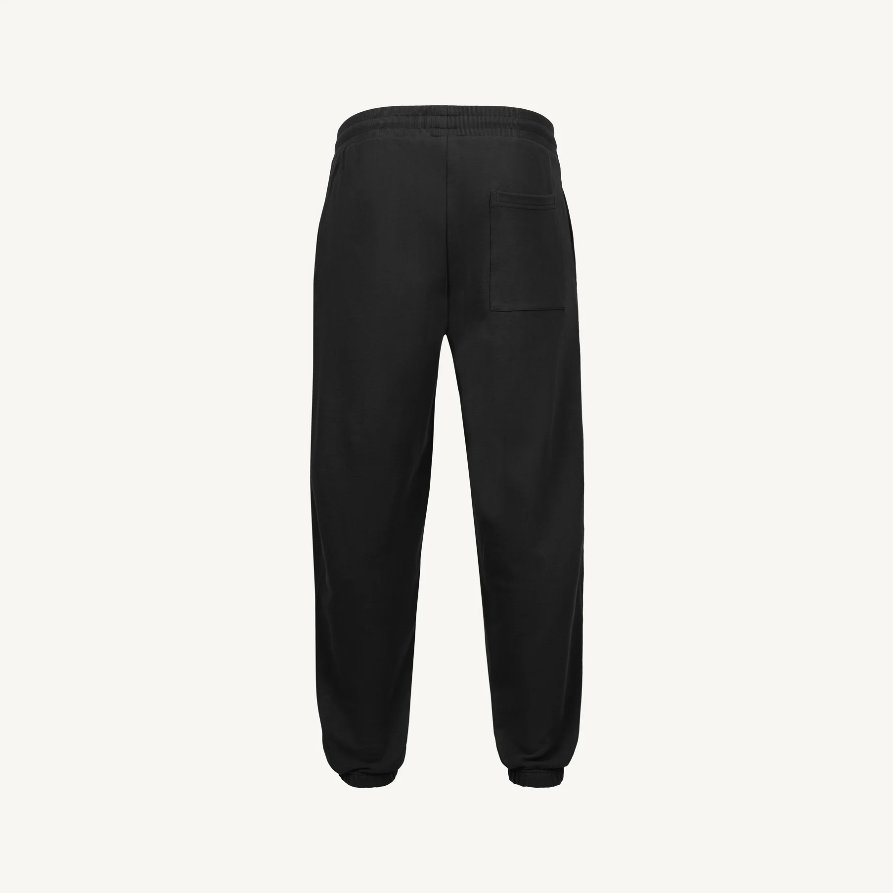 Black Relaxed Sweatpants. - Image 4