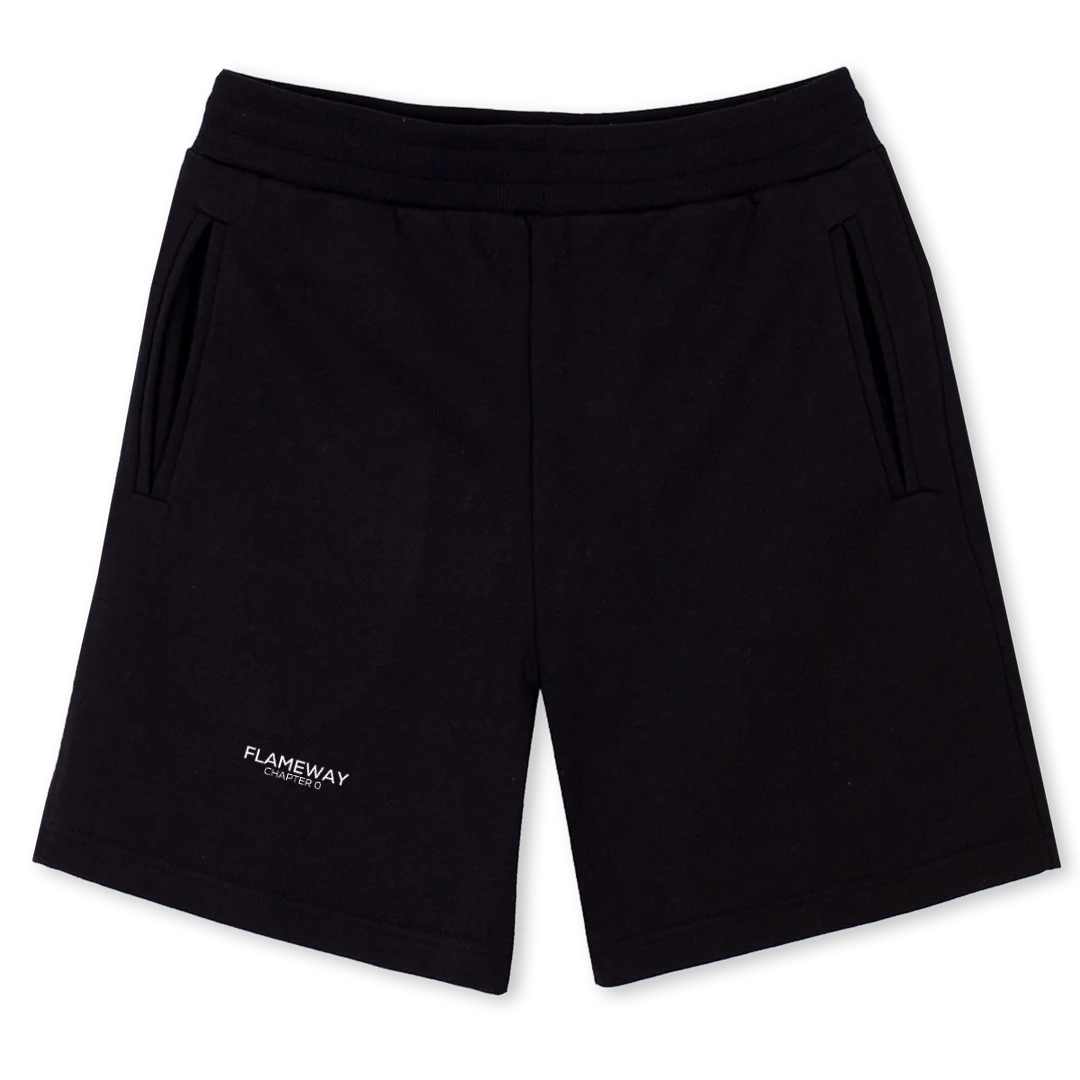 BLACK SIMPLE SHORTS Black Sweatshorts.