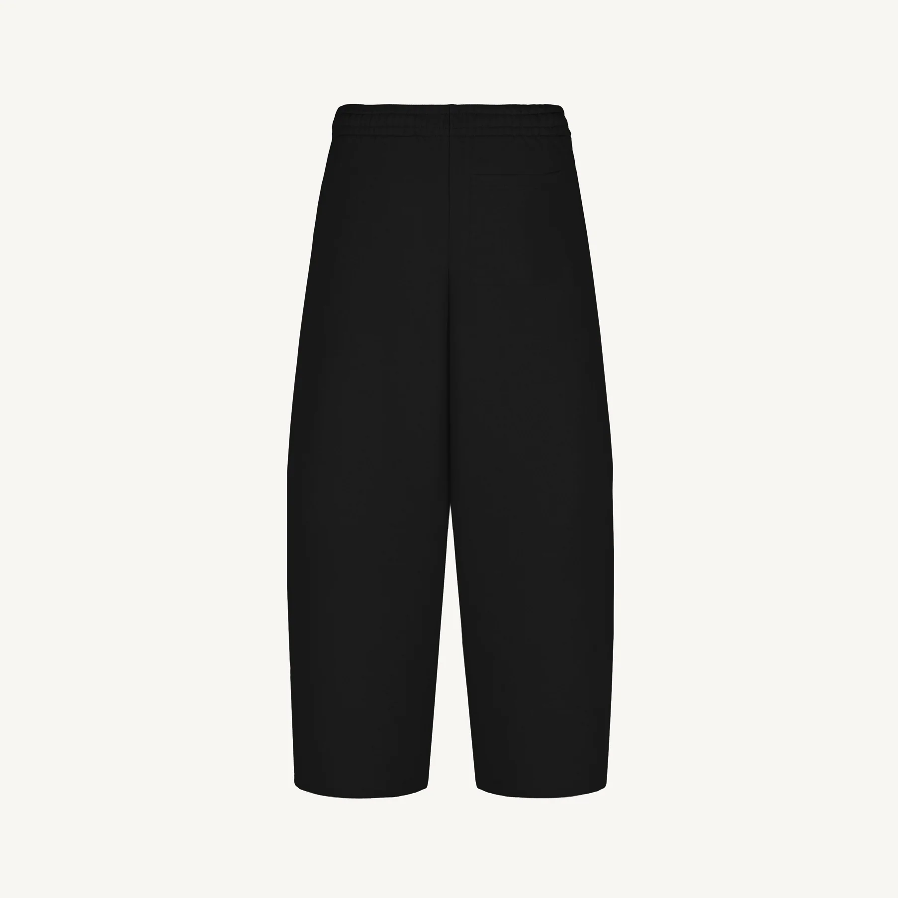 Black Straight-Leg Baggy Sweatpants. - Image 10