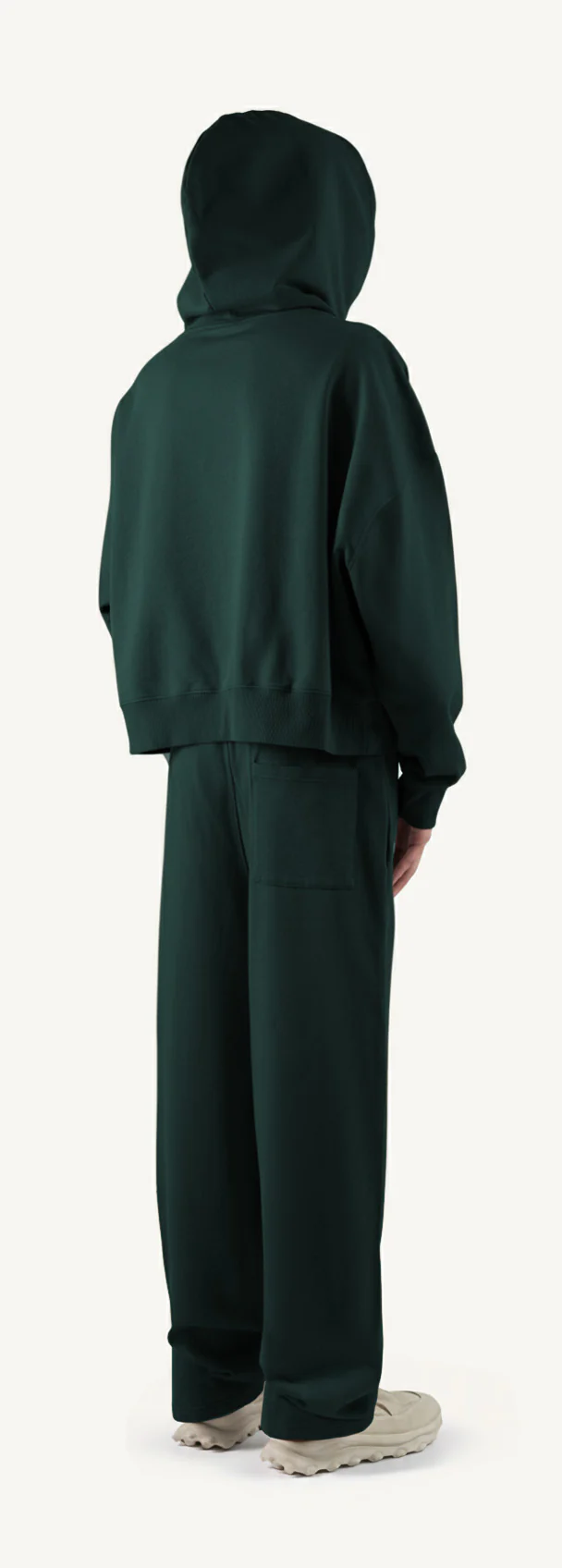 Wild Green Straight-Leg Baggy Sweatpants. - Image 5