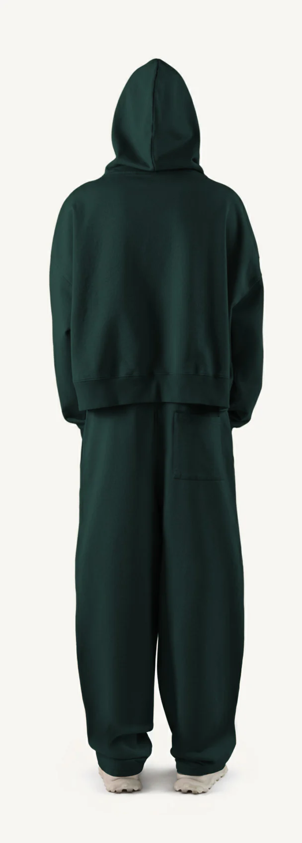 Wild Green Straight-Leg Baggy Sweatpants. - Image 6