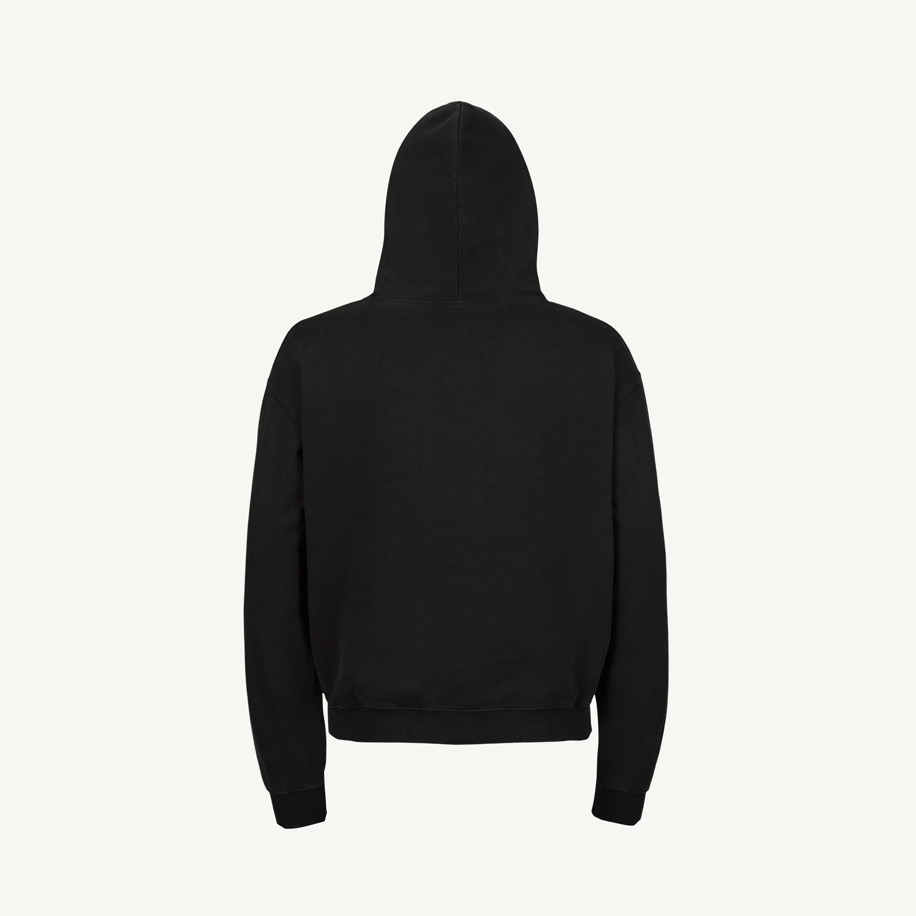 Black Ultra Heavy Oversized Hoodie. - Image 4