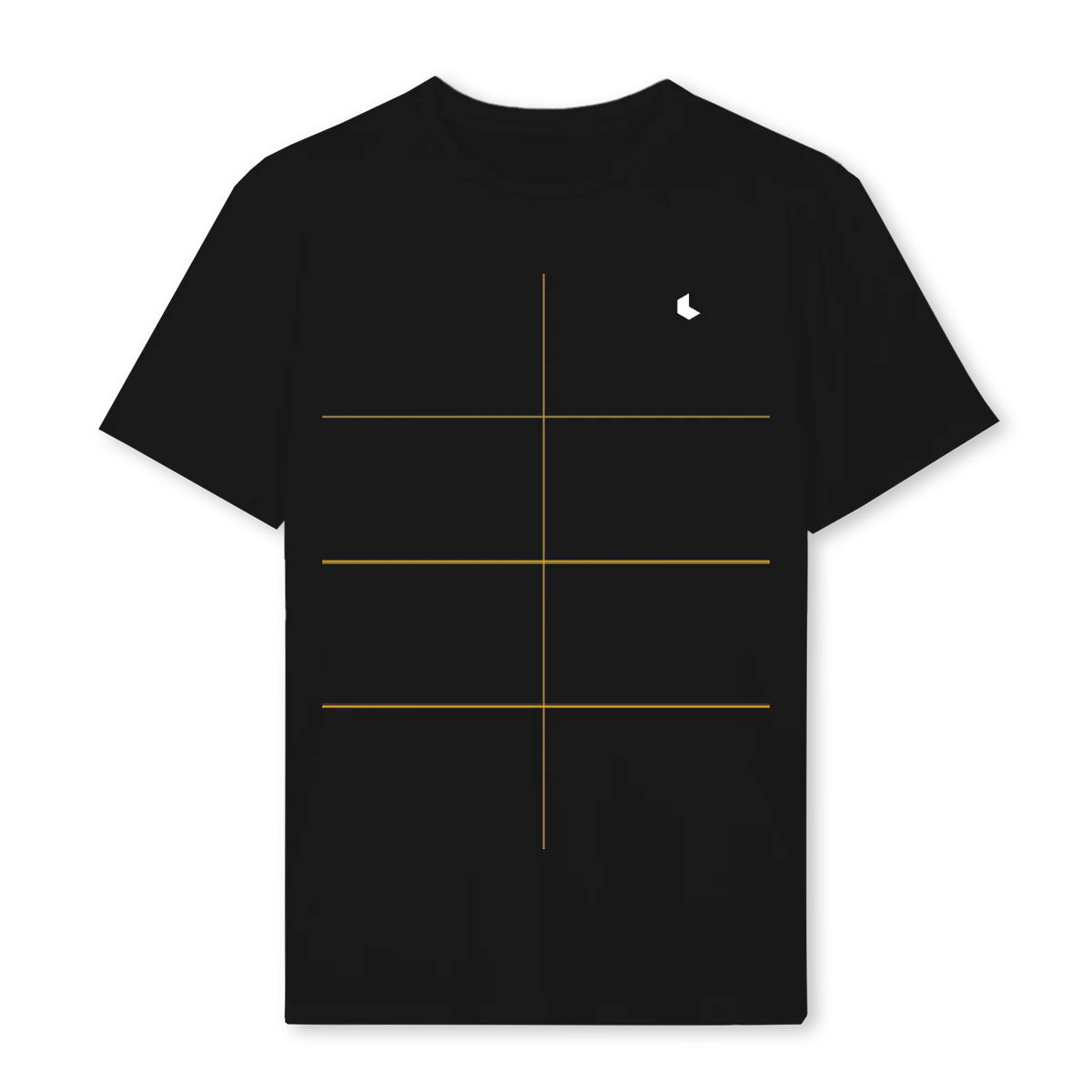 BLACKBLOOM Black Regular Tee.