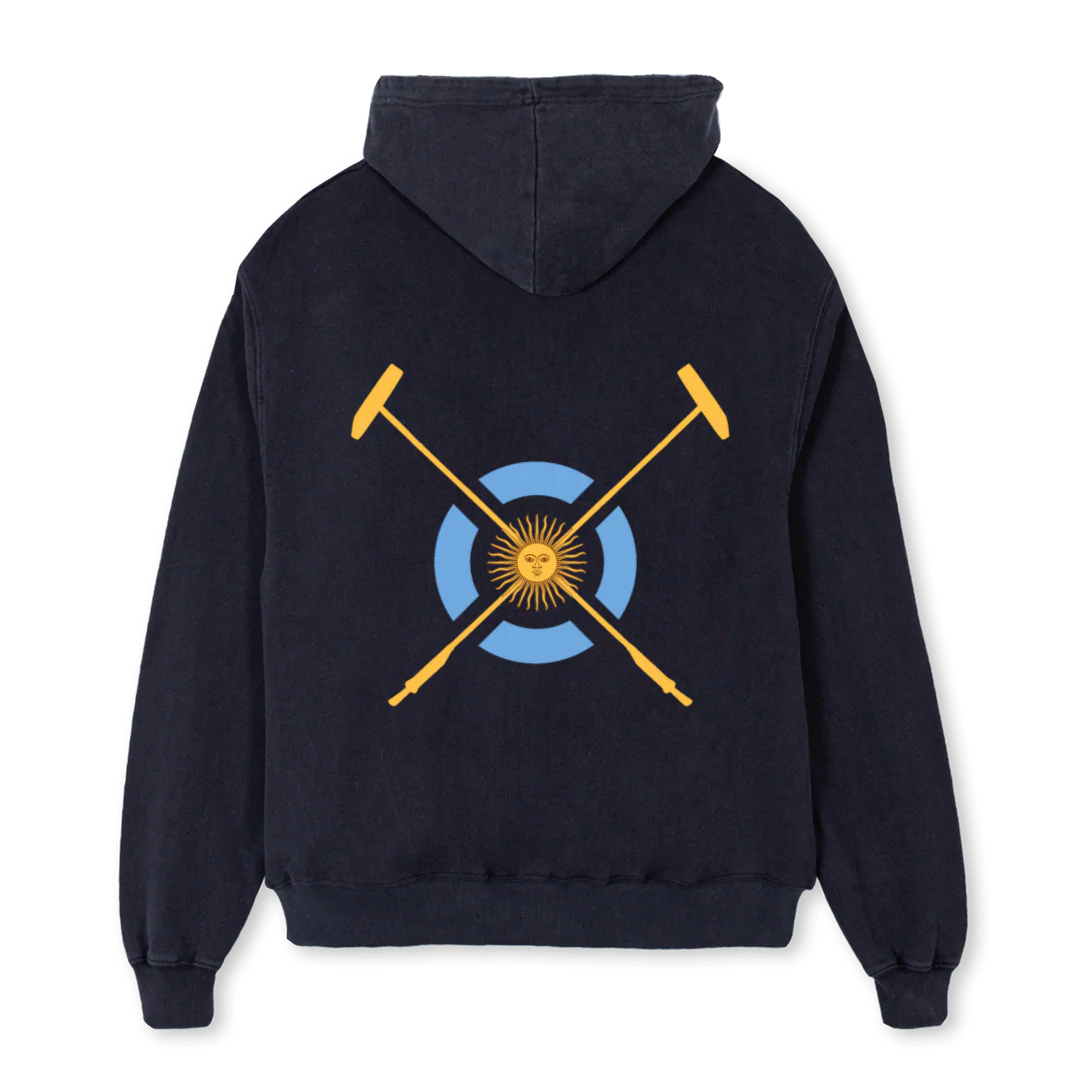 BLACKC Vintage Black Oversized Hoodie. - Image 2