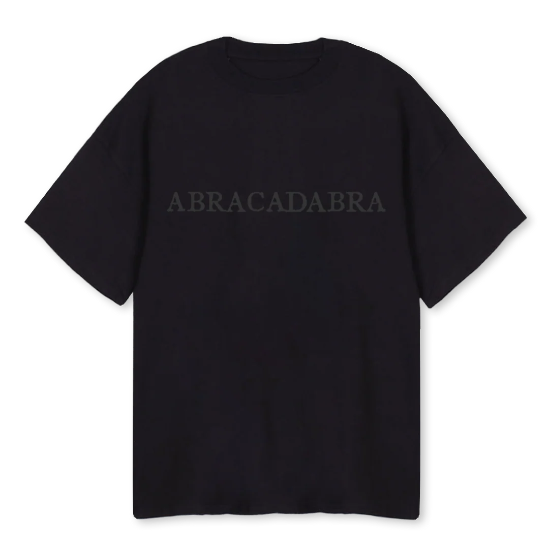 BLACKCOALTEE Black Oversized Tee.