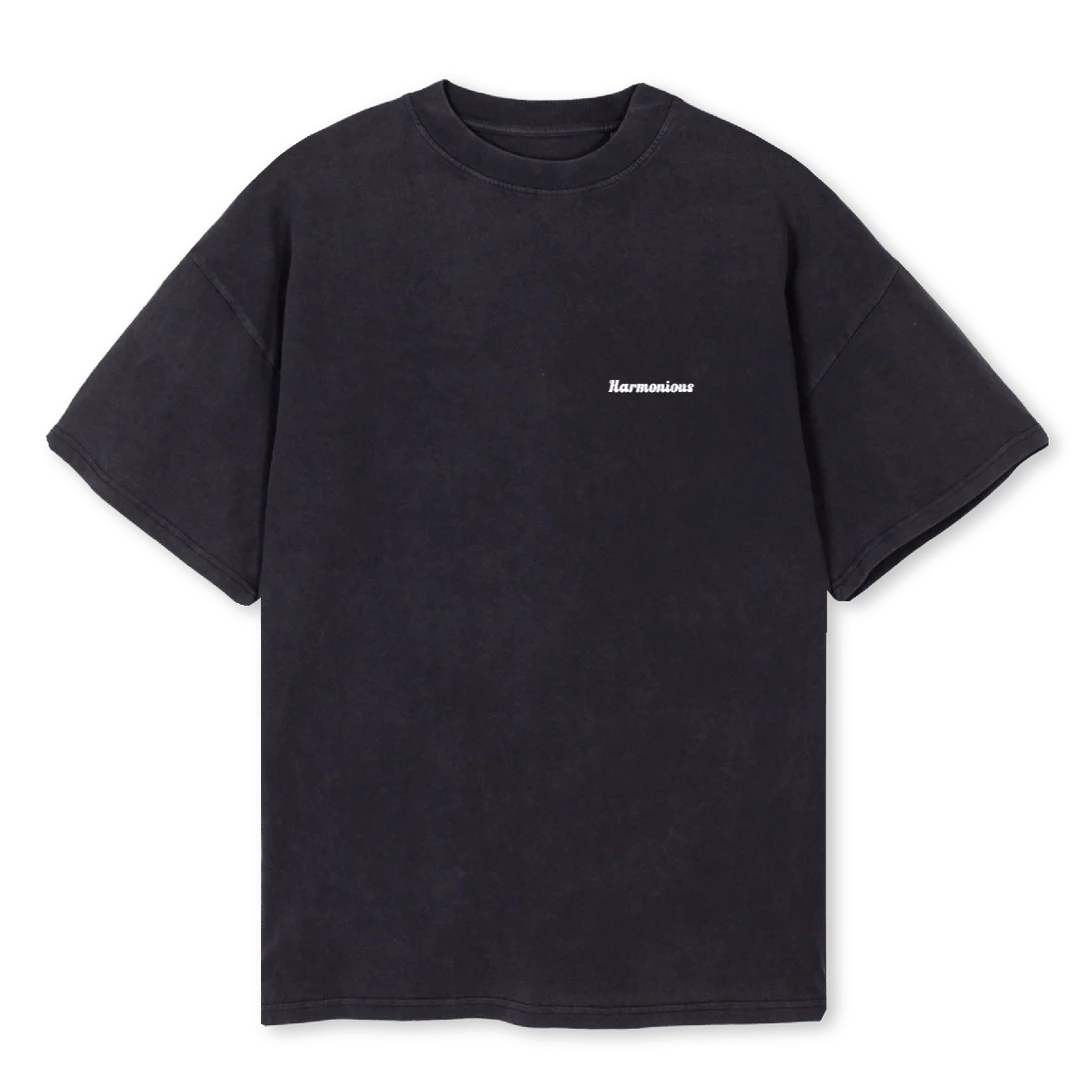 BLACKDAYDREAM Vintage Black Oversized Tee.