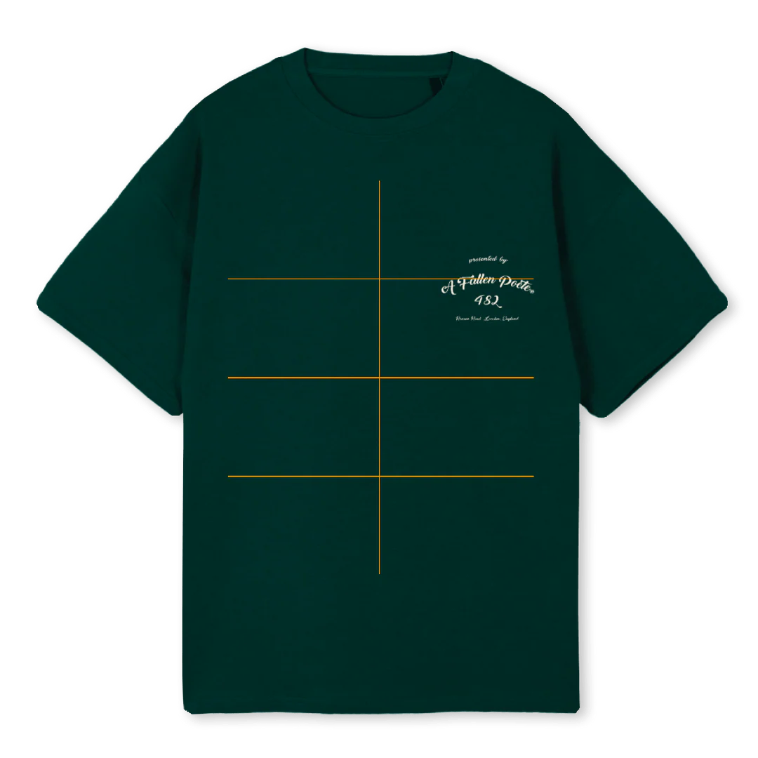 BLACKFETTEAL Wild Green Oversized Tee.