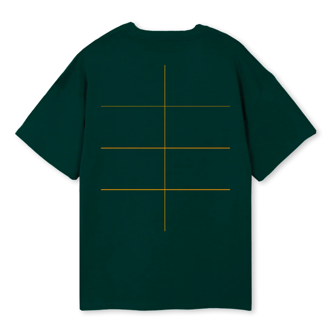 BLACKFETTEAL Wild Green Oversized Tee. - Image 2