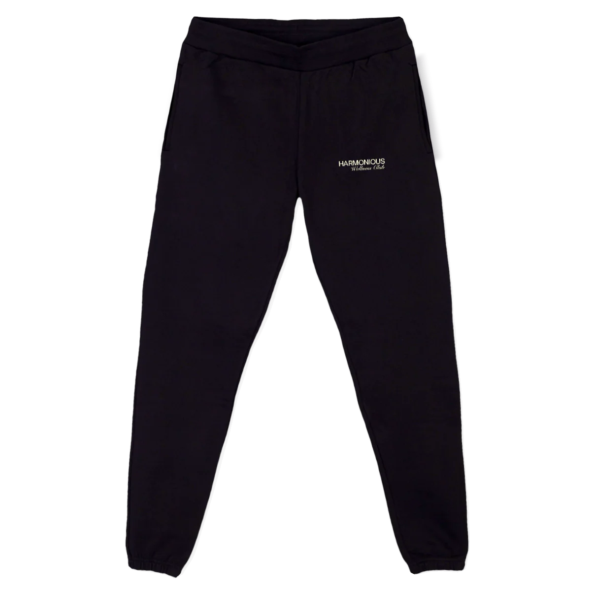 BLACKJOGGERS Black Relaxed Sweatpants.