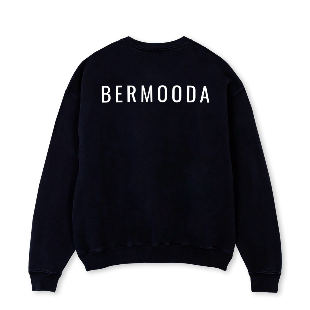 BLACKK Black Oversized Crewneck Sweater. - Image 2