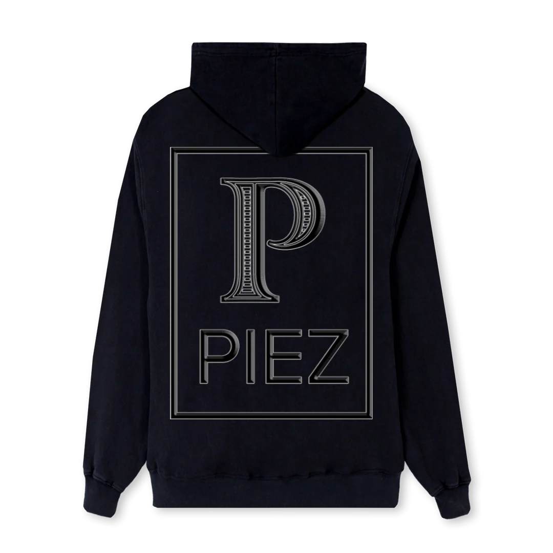 BLACKROCKPIEZ Black Regular Hoodie. - Image 2