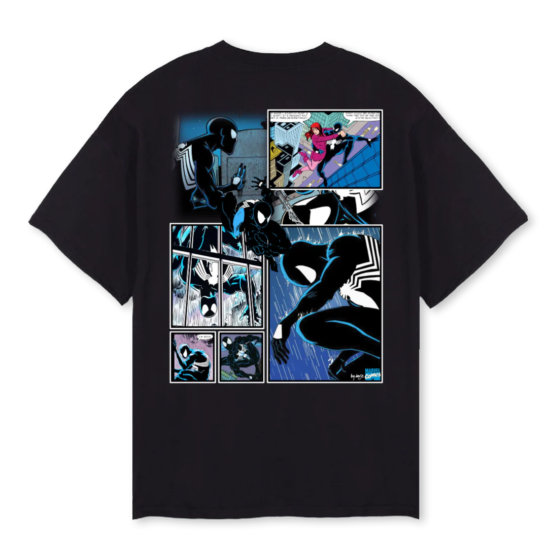 BLACKSUIT Black Oversized Tee. - Image 2