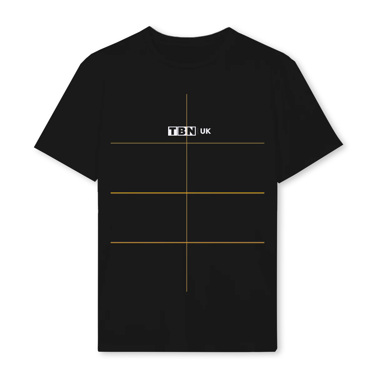 BLACKTEE Black Regular Tee.