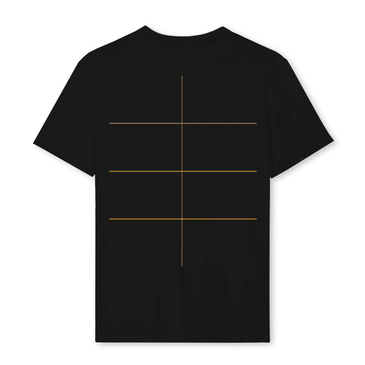 BLACKTEE Black Regular Tee. - Image 2