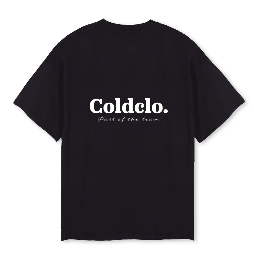 BLACKTEEE Black Oversized Tee. - Image 2