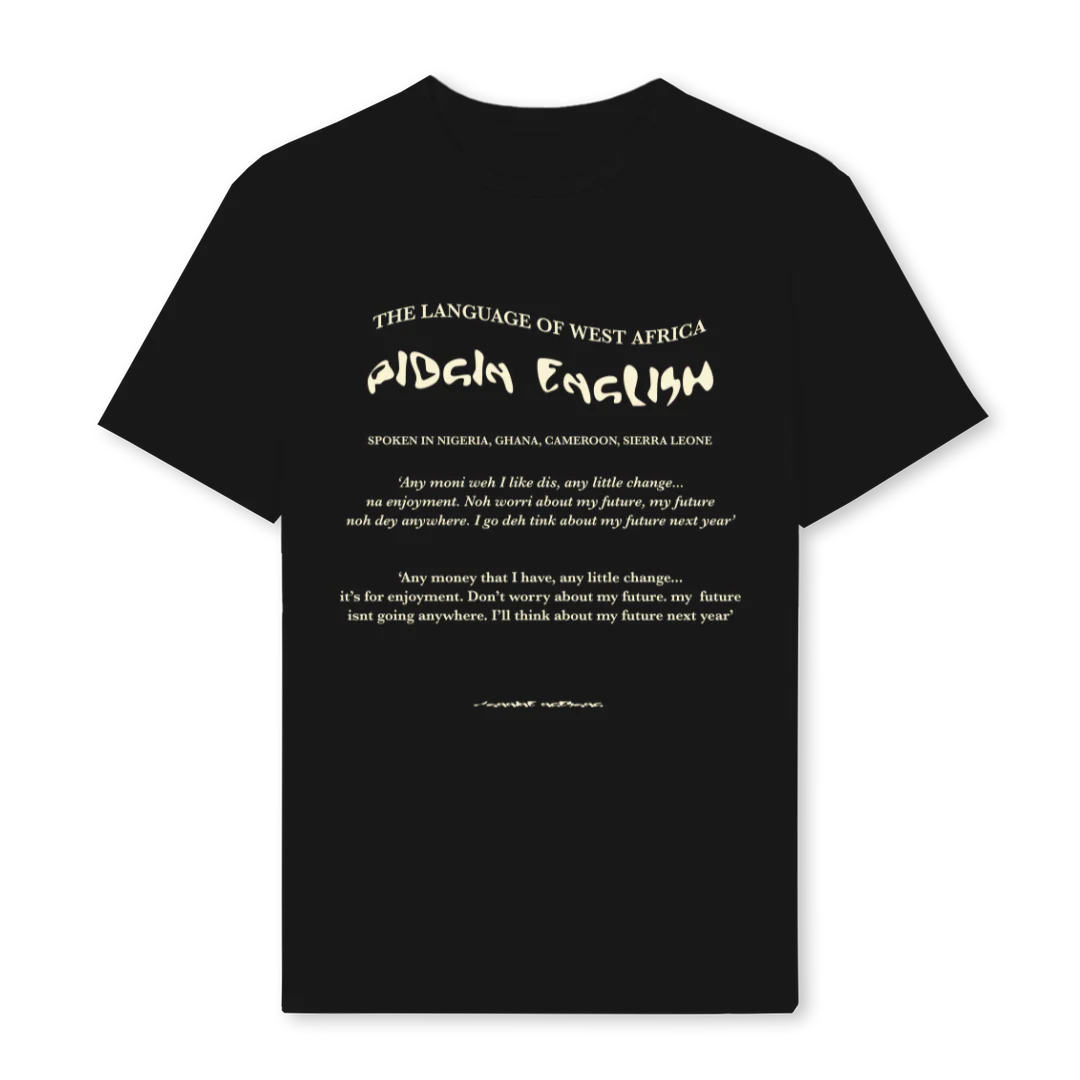 BLCK Black Regular Tee.
