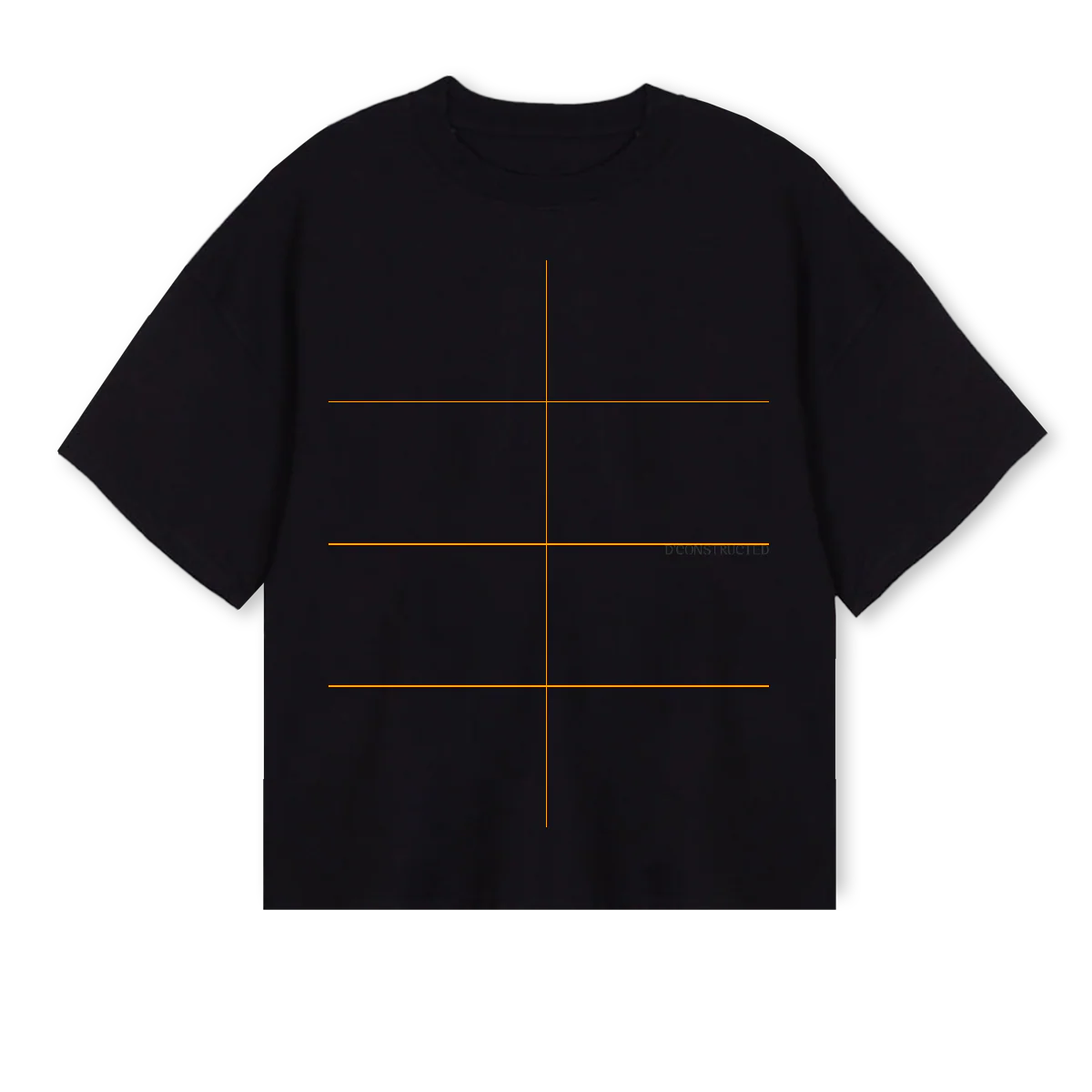 BLCKBSC Black Oversized Boxy Tee.