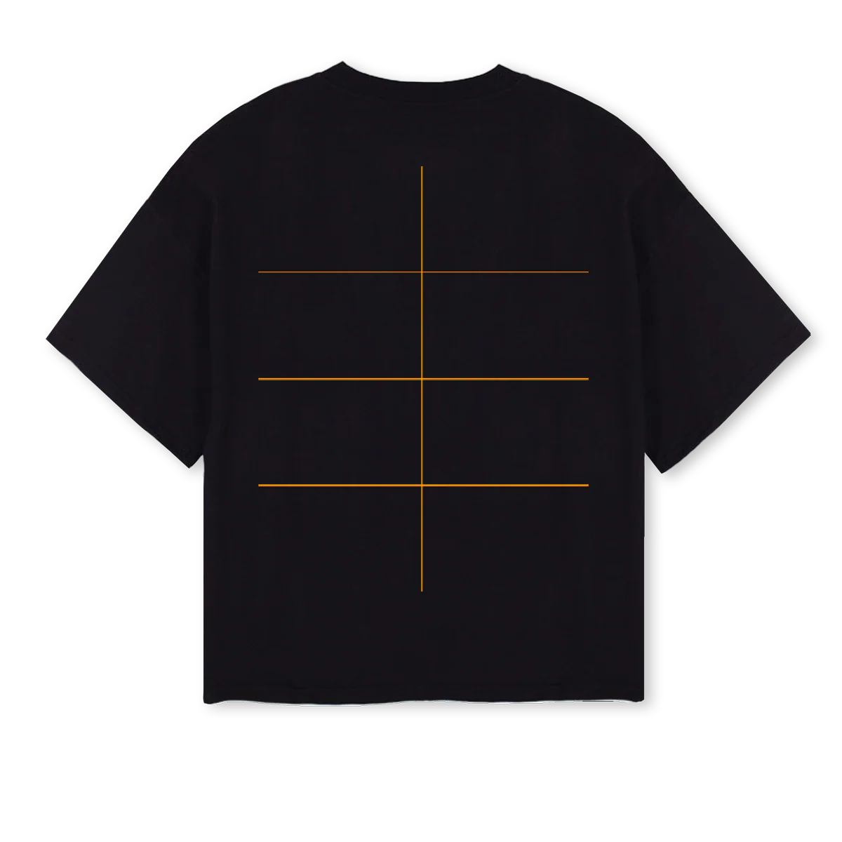 BLCKBSC Black Oversized Boxy Tee. - Image 2