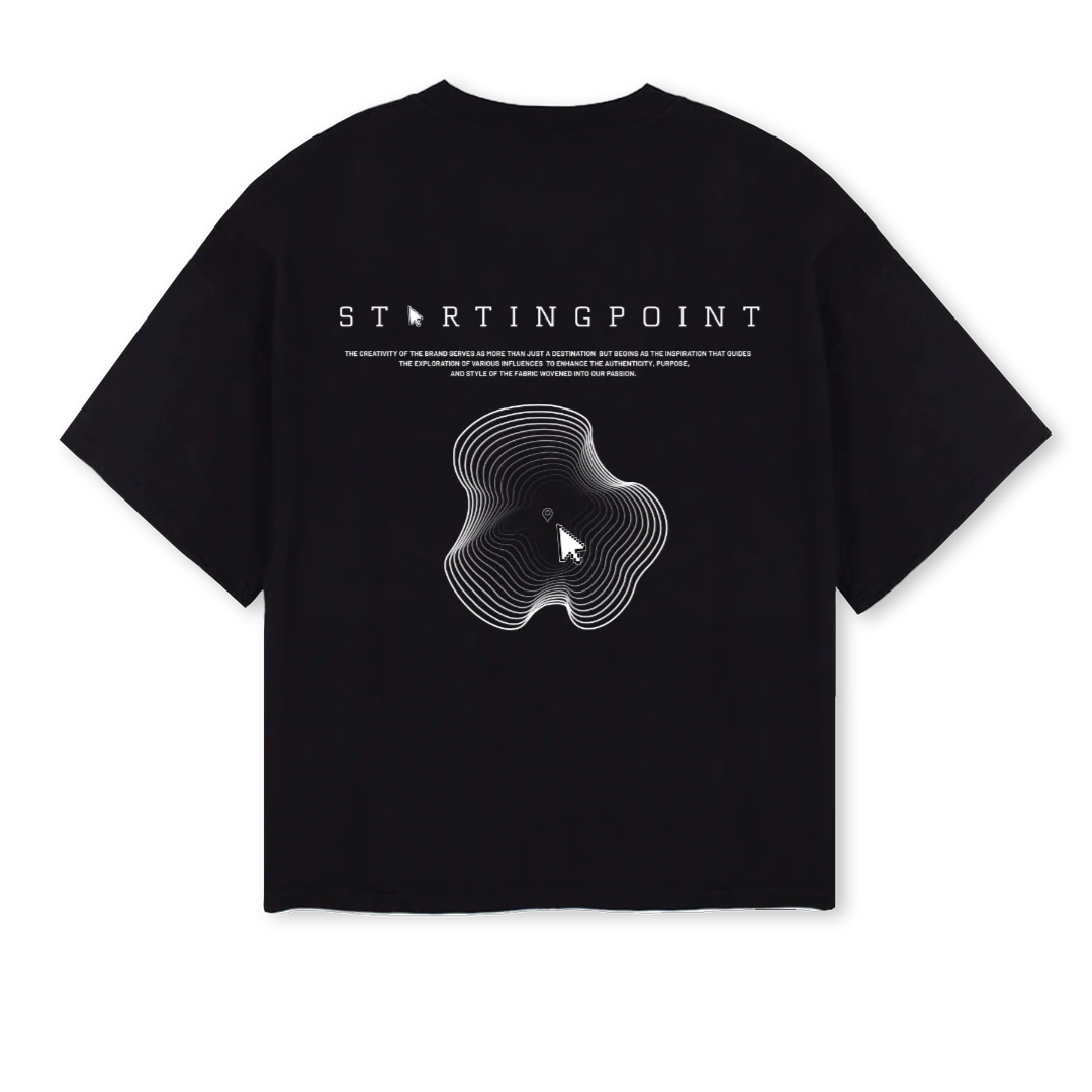 BLCKK Black Oversized Boxy Tee. - Image 2