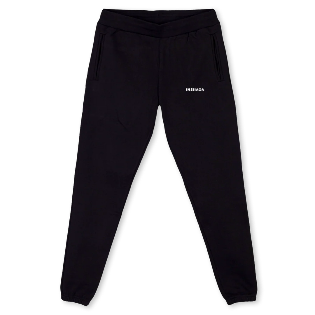 BLK BASIC PANTS Black Sweatpants.