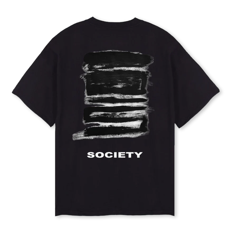 BLKOUT Black Oversized Tee. - Image 2