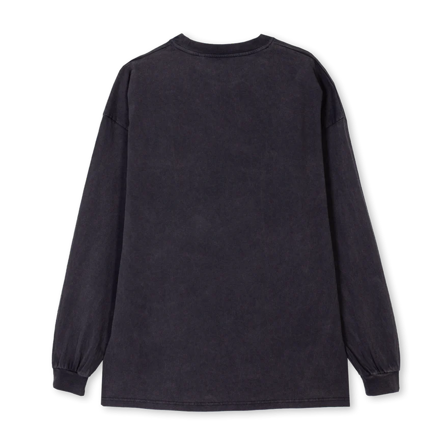 BLKSPACE Vintage Black Oversized LS Tee. - Image 2