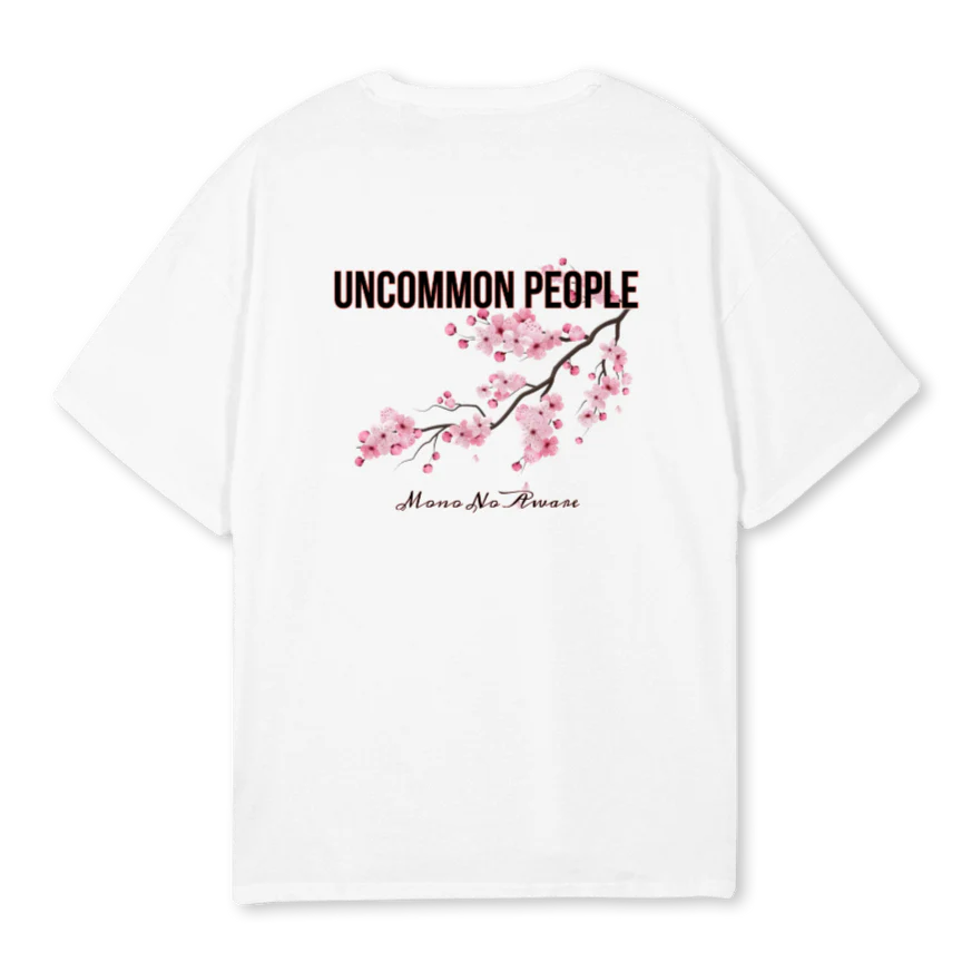 BLOSSOM_2 White Oversized Tee. - Image 2