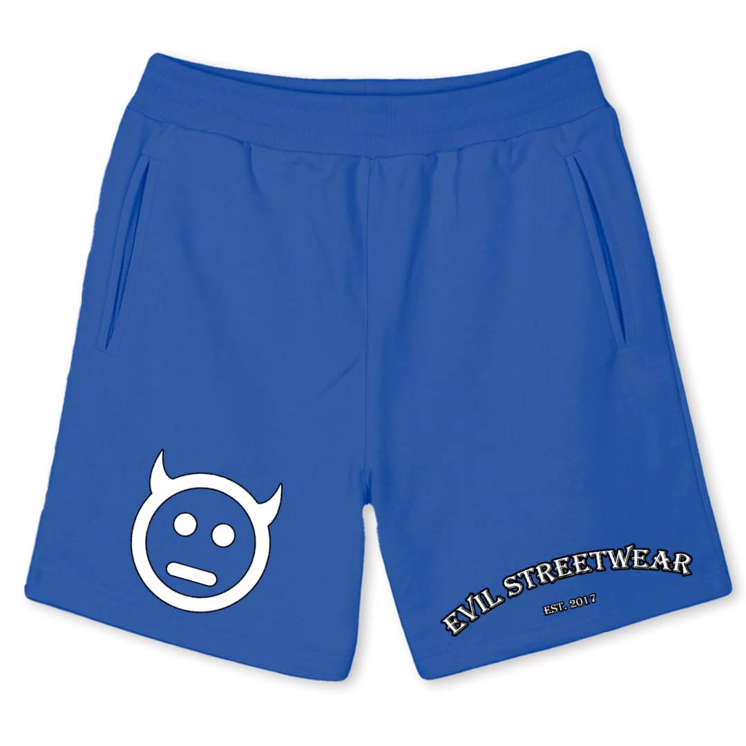 BLUE Cobalt Blue Sweatshorts.