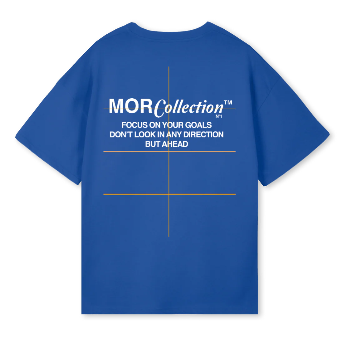 BLUE SHIRT Cobalt Blue Oversized Tee. - Image 2