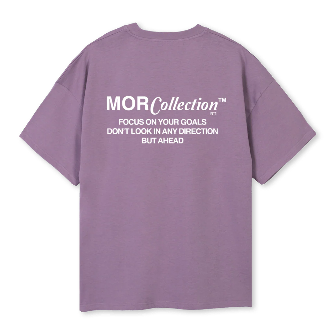 BLUE SHIRT Purple Oversized Tee. - Image 2