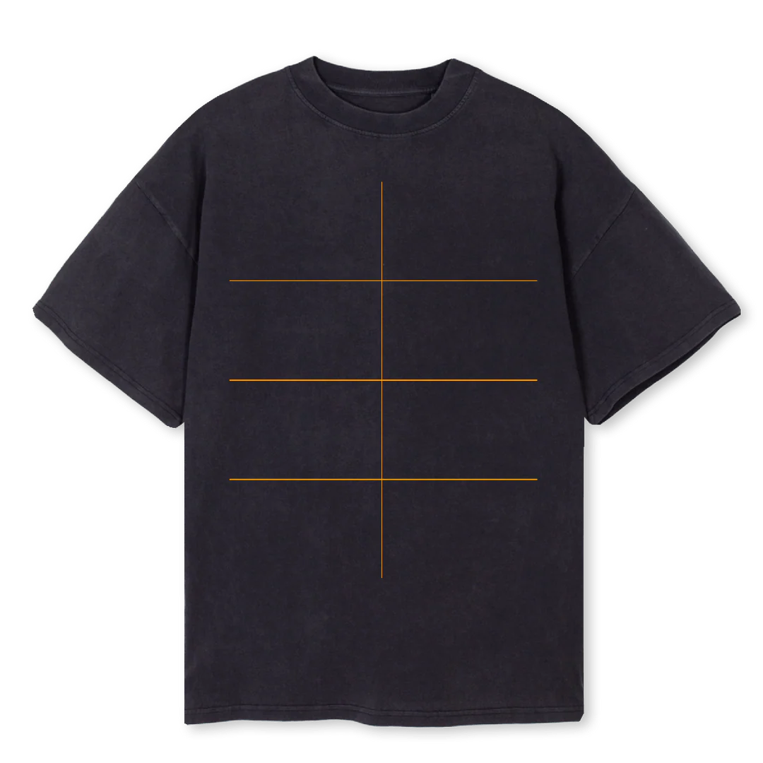 BLUEBLUE Vintage Black Oversized Tee.