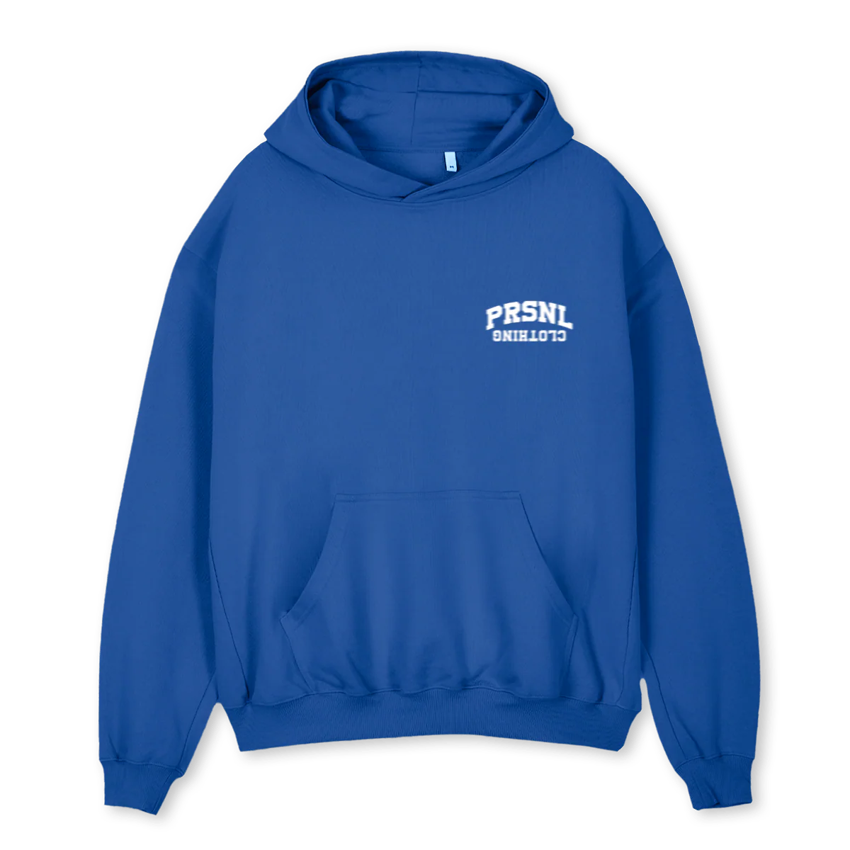 BLUEBLUR Cobalt Blue Oversized Hoodie.