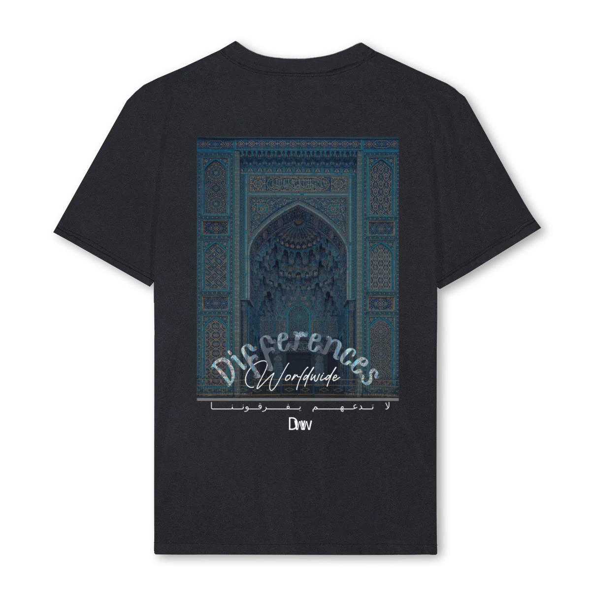 BLUECERAMIC Vintage Black Regular Tee. - Image 2